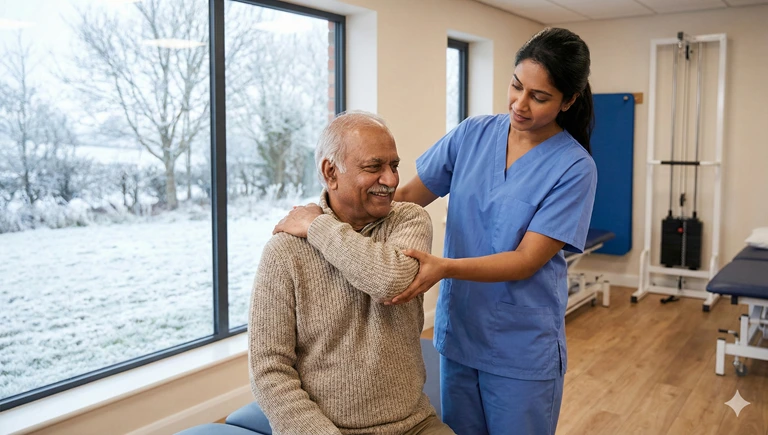 winter joint stiffness